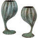 Utrecht Verdigris Decorative Objects, Set of 2