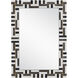 Gentry 39.5 X 28.25 inch Natural and Brass and Mirror Mirror