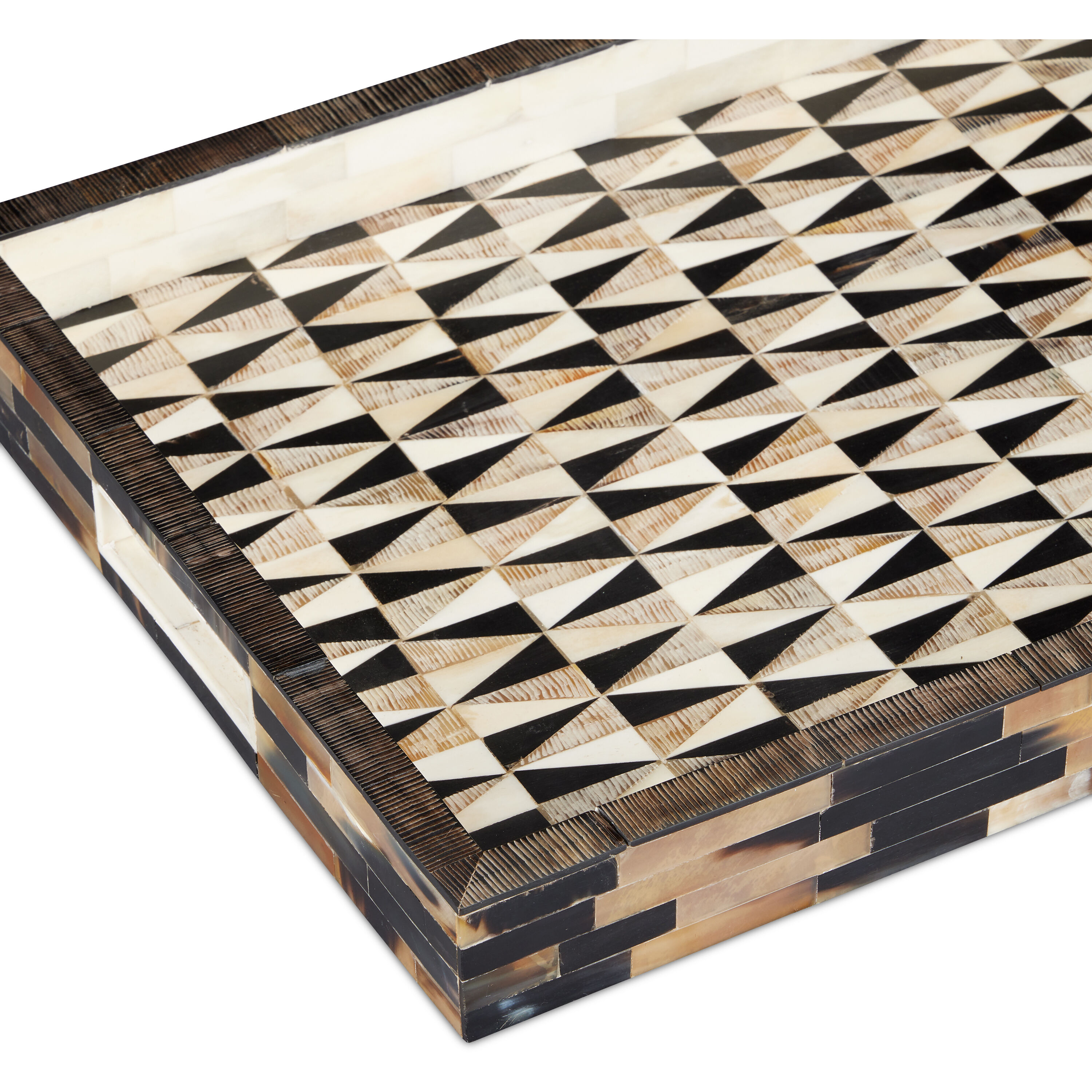 Aldo Natural/Black/White Tray