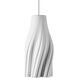 Posh 15 Light 48 inch White/Silver Multi-Drop Pendant Ceiling Light