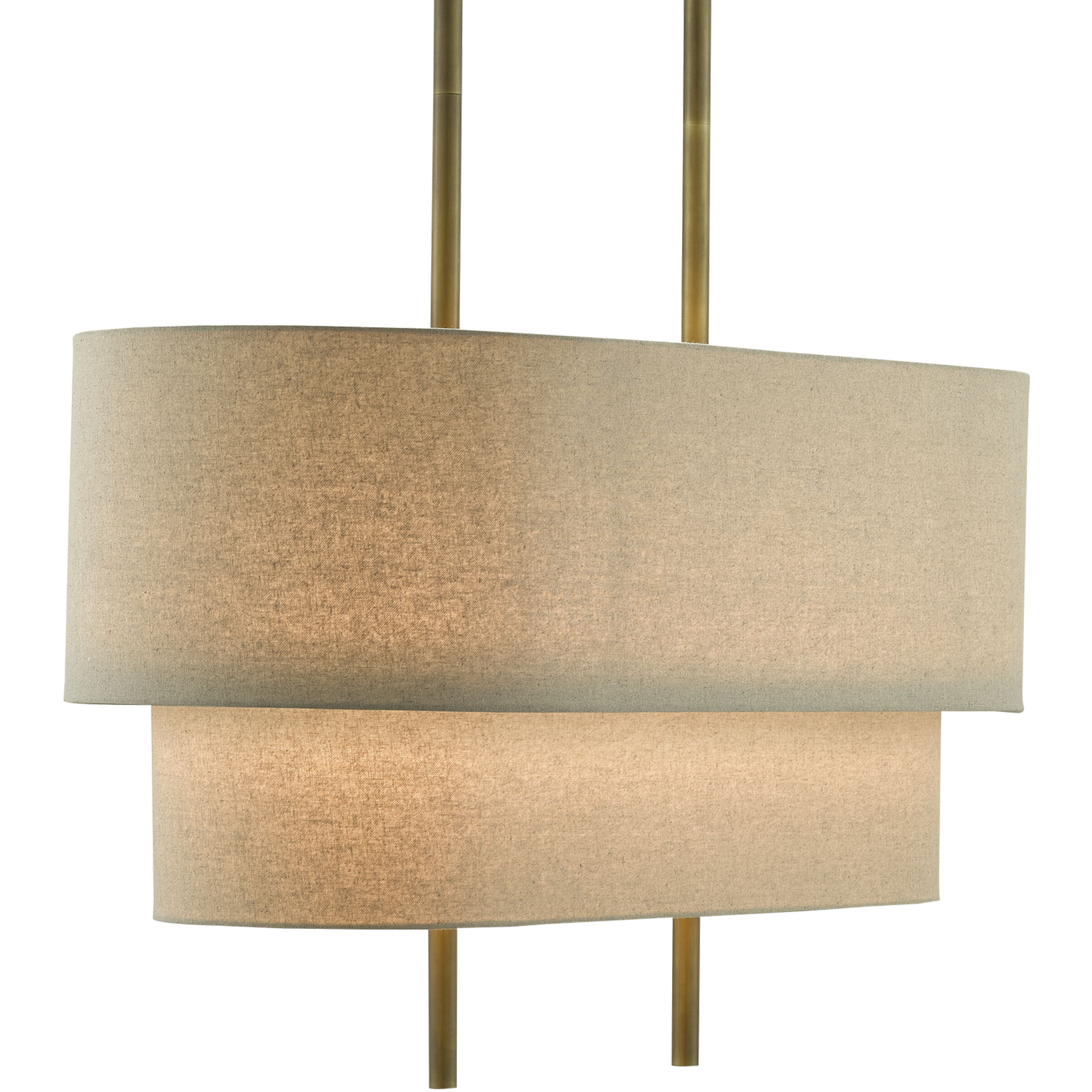 Combermere Linear Chandelier Ceiling Light, Rectangular