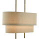 Combermere Linear Chandelier Ceiling Light, Rectangular