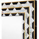 Macy 48 X 30 inch Natural/Brass/Mirror Mirror