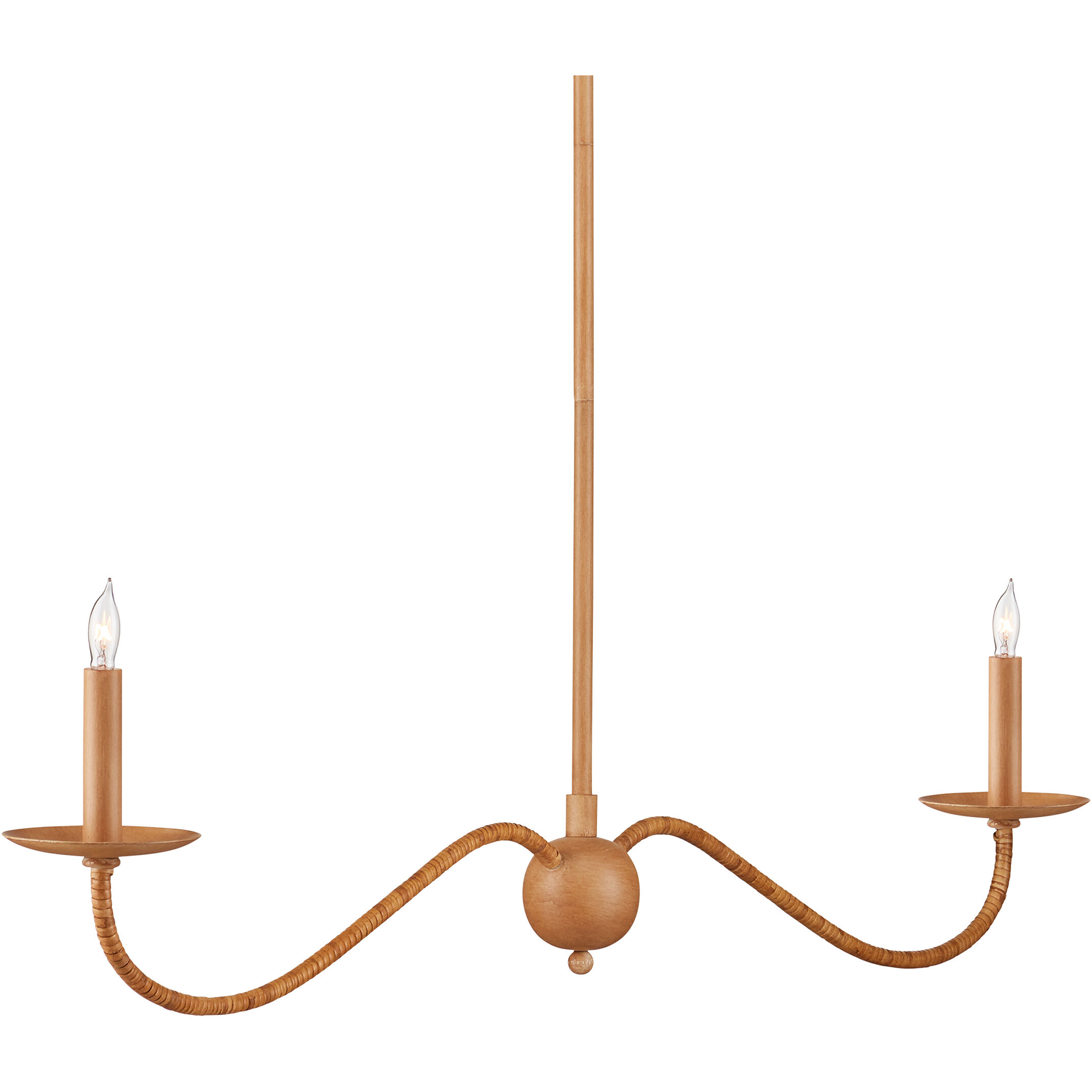 Saxon Linear Chandelier Ceiling Light
