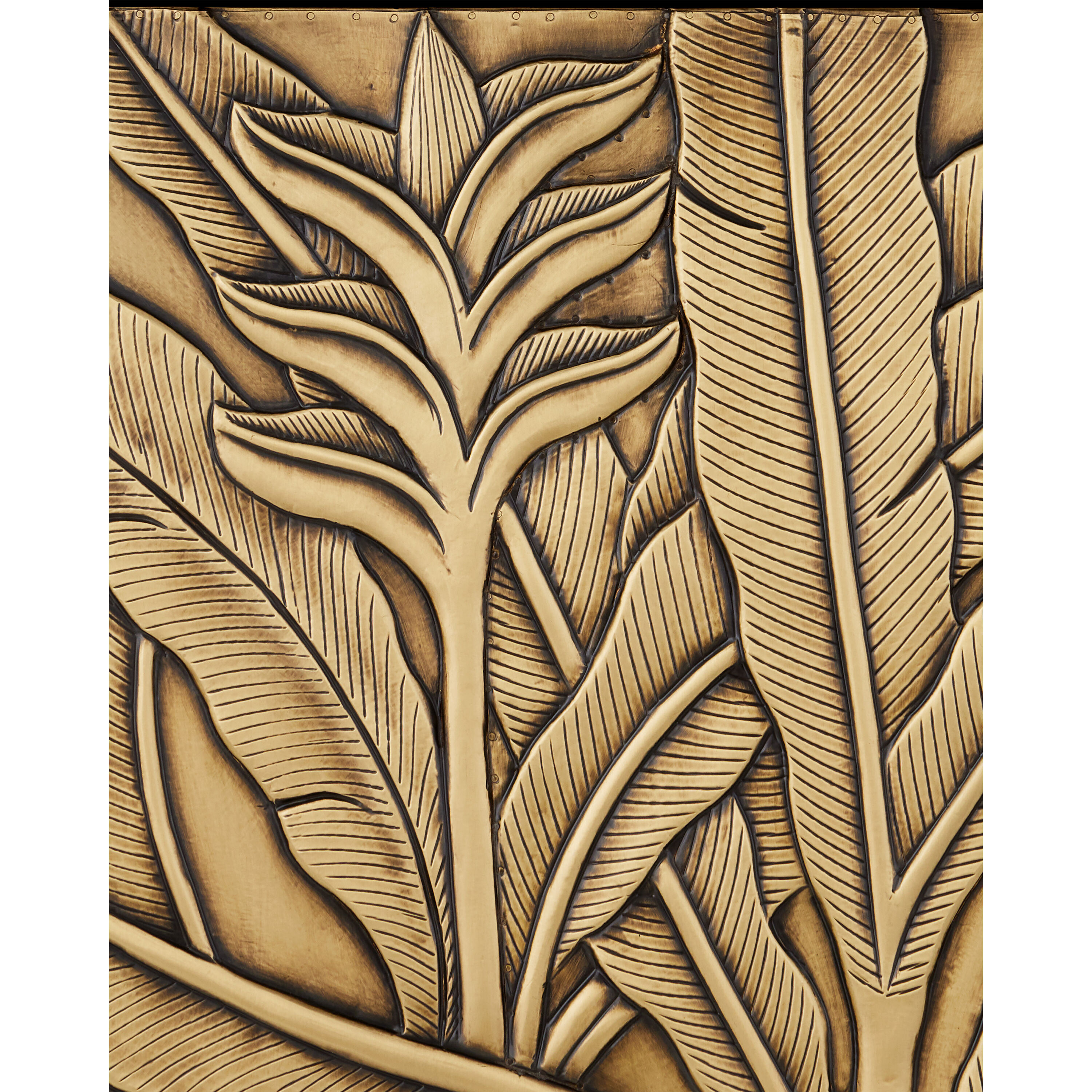 Jardin Walnut/Antique Brass Cabinet