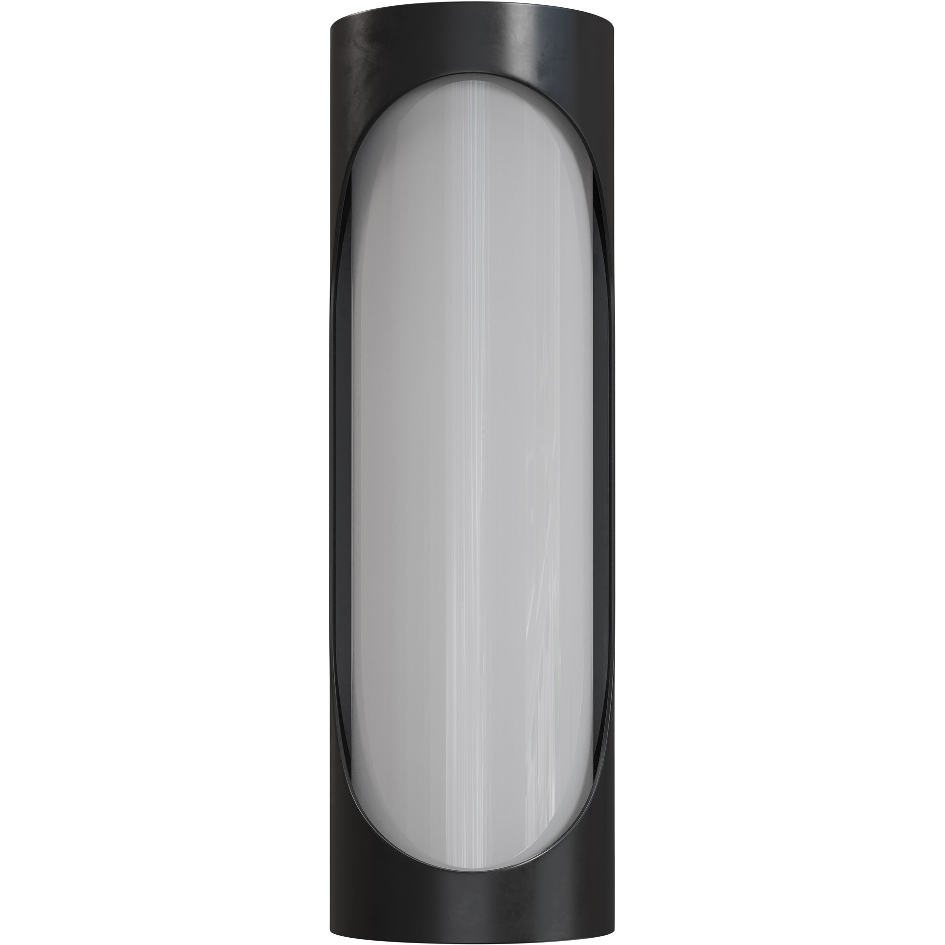 Swale LED 27 inch Black/White Outdoor Wall Sconce, Large