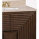 Morombe 36 X 36 inch Cocoa/Natural/White Vanity with Undermount Sink