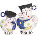 Osamu White/Multicolor Objects, Set of 2
