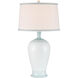 Ketty 31.25 inch 150.00 watt White/Light Blue Table Lamp Portable Light