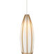 Parish 7 Light 57 inch White/Antique Brass/Silver Multi-Drop Pendant Ceiling Light