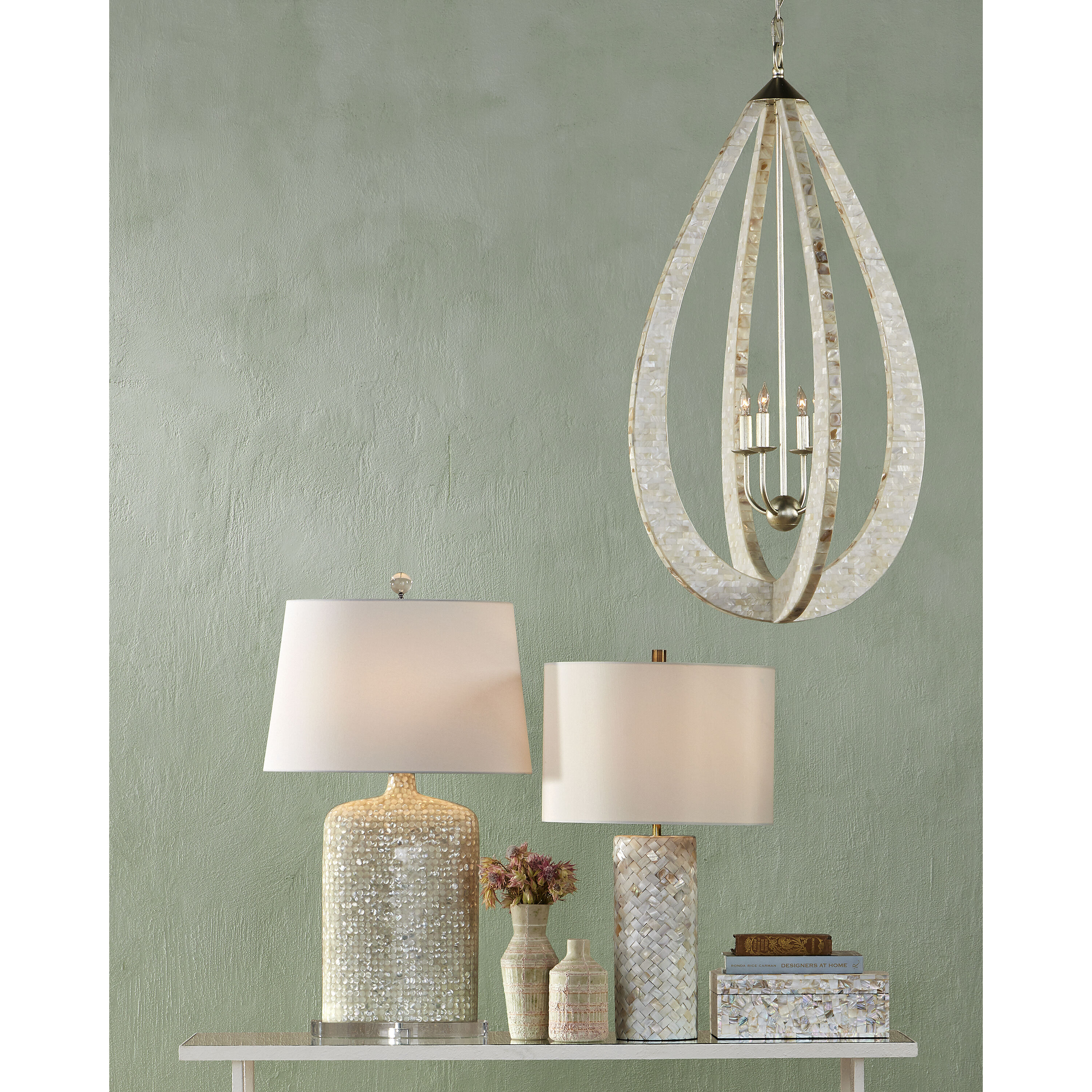 Riso 9.25 X 4 inch Vases, Set of 2