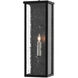 Tanzy 1 Light 18.38 inch Midnight Outdoor Wall Sconce, Small