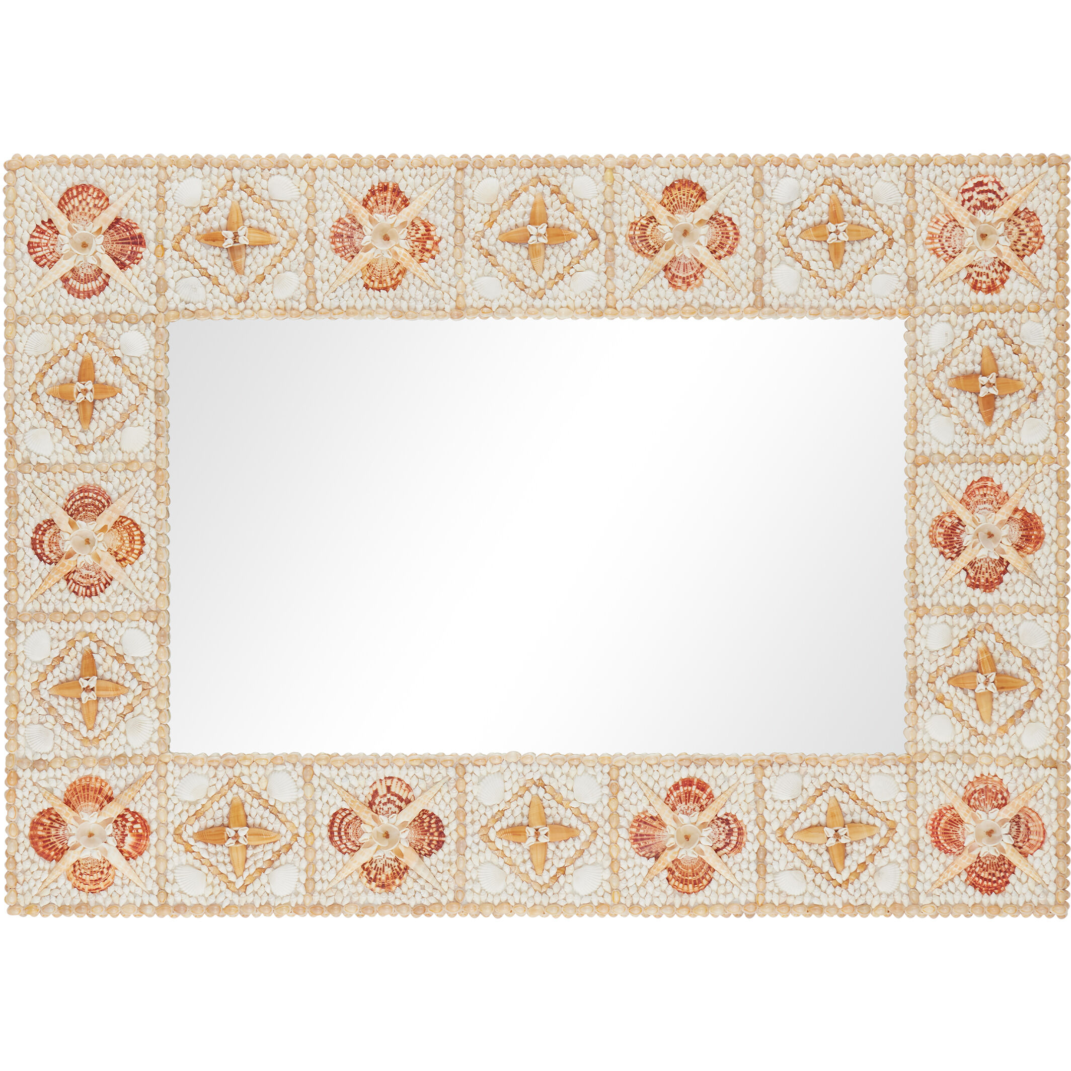 Junonia 42.25 X 30 inch Natural Mirror