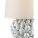 Cynara 25 inch 150 watt Antique White Table Lamp Portable Light