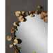 Vinna 39 X 28 inch Antique Brass Mirror