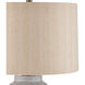 Owen 25.75 inch 150 watt Off-White/Light Brown/Antique Brass Table Lamp Portable Light