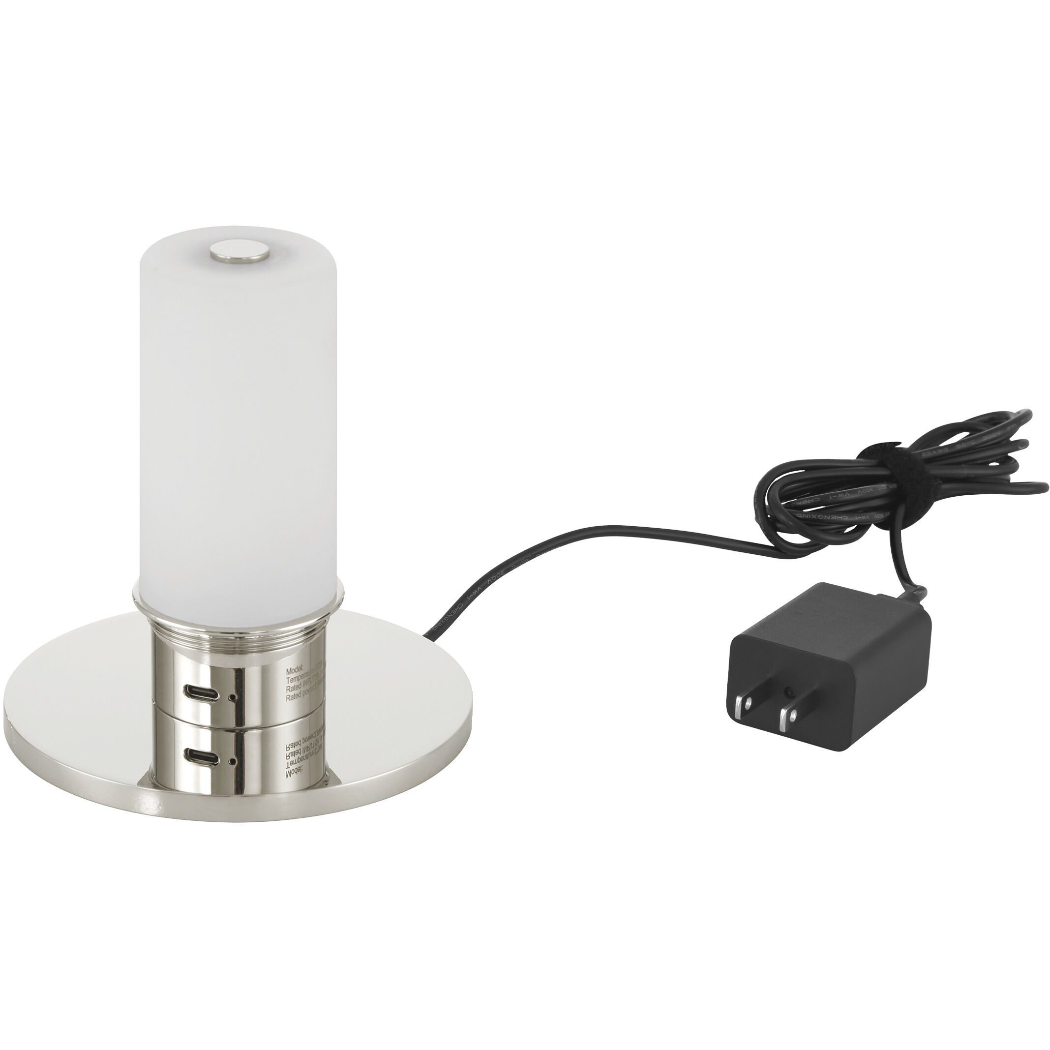 Voyage 12 inch 2.80 watt Green Blue/Amber/Clear Cordless Table Lamp Portable Light