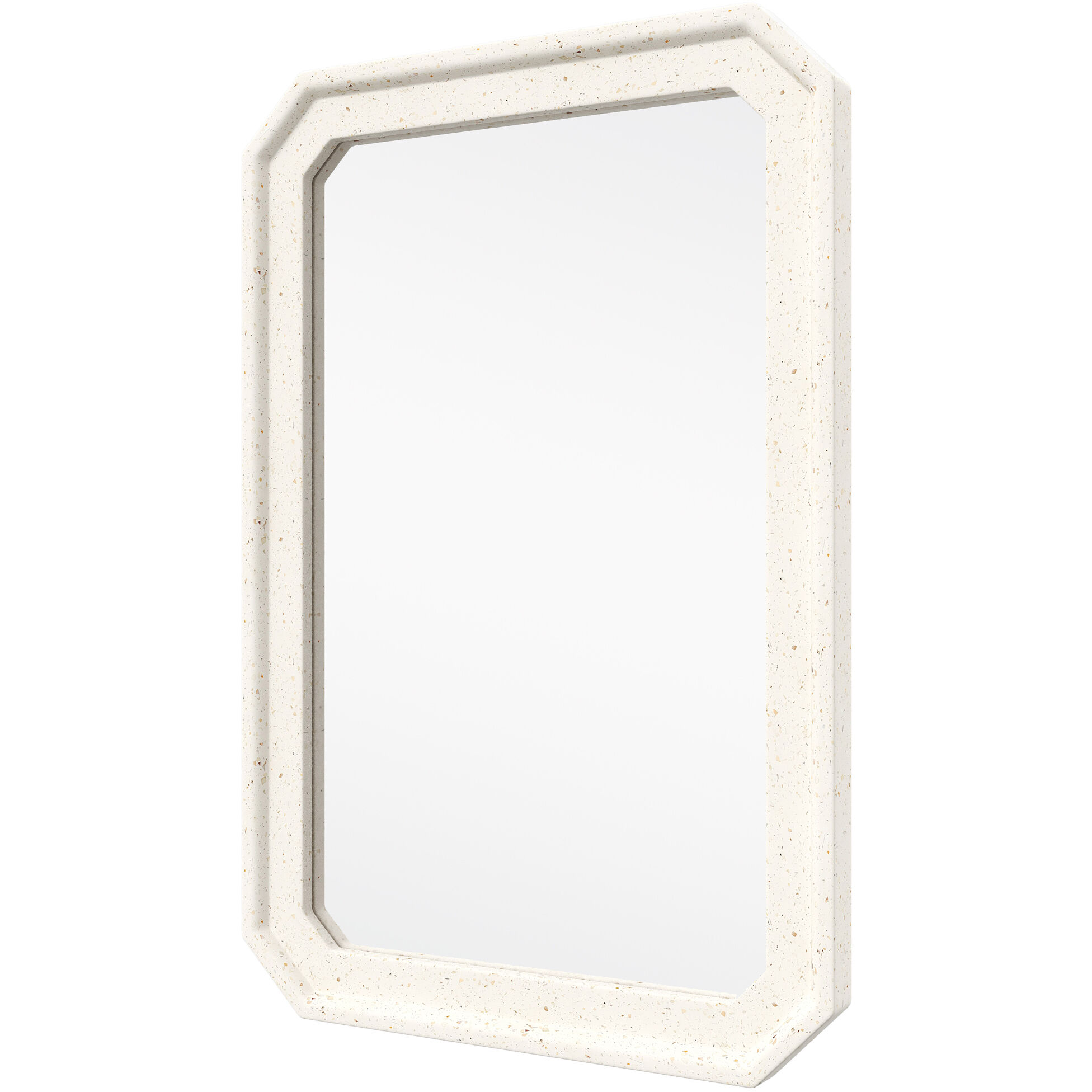 Carson 43 X 29 inch Ivory Terrazzo Mirror