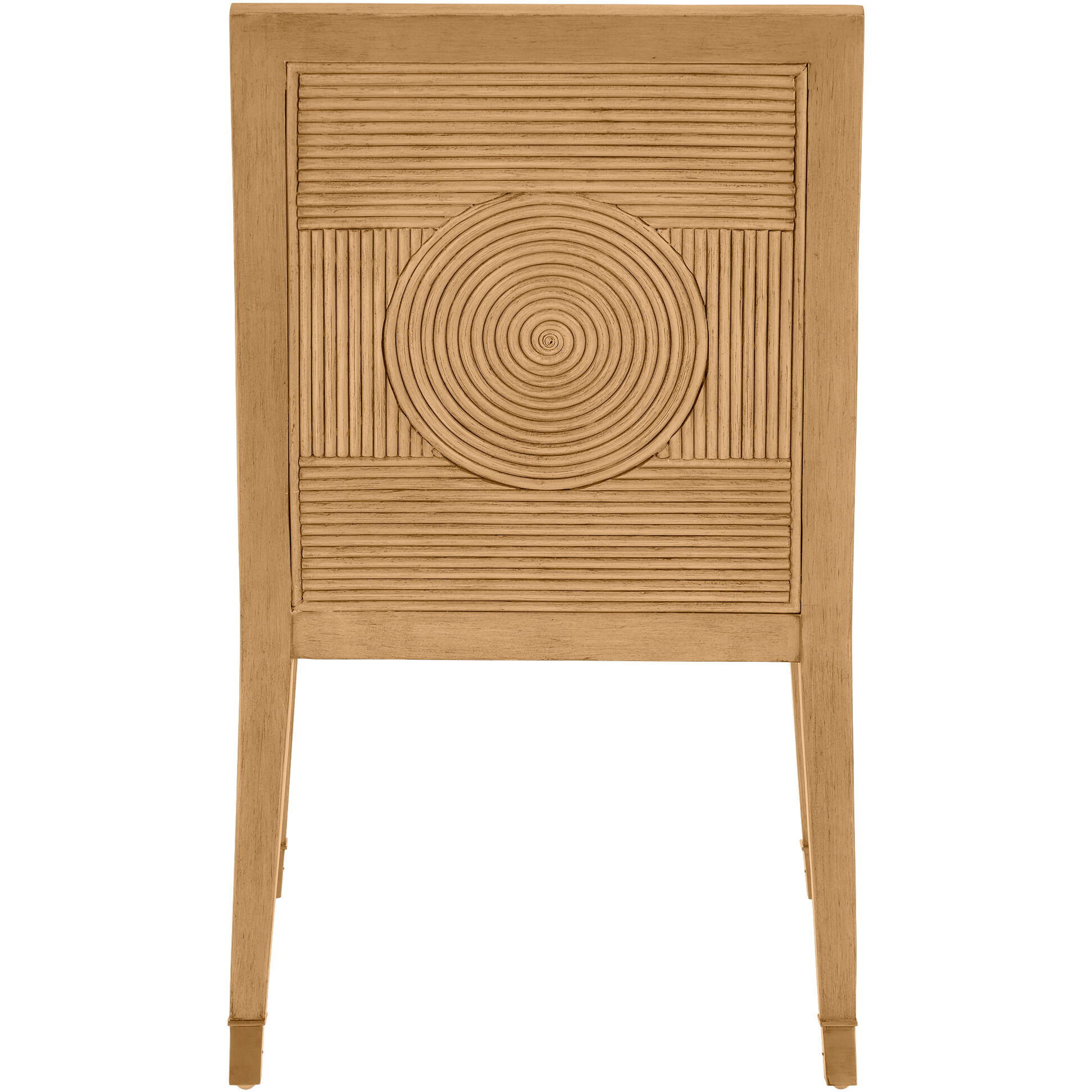 Santos Sea Sand/UV Liller Malt/Satin Brass Side Chair