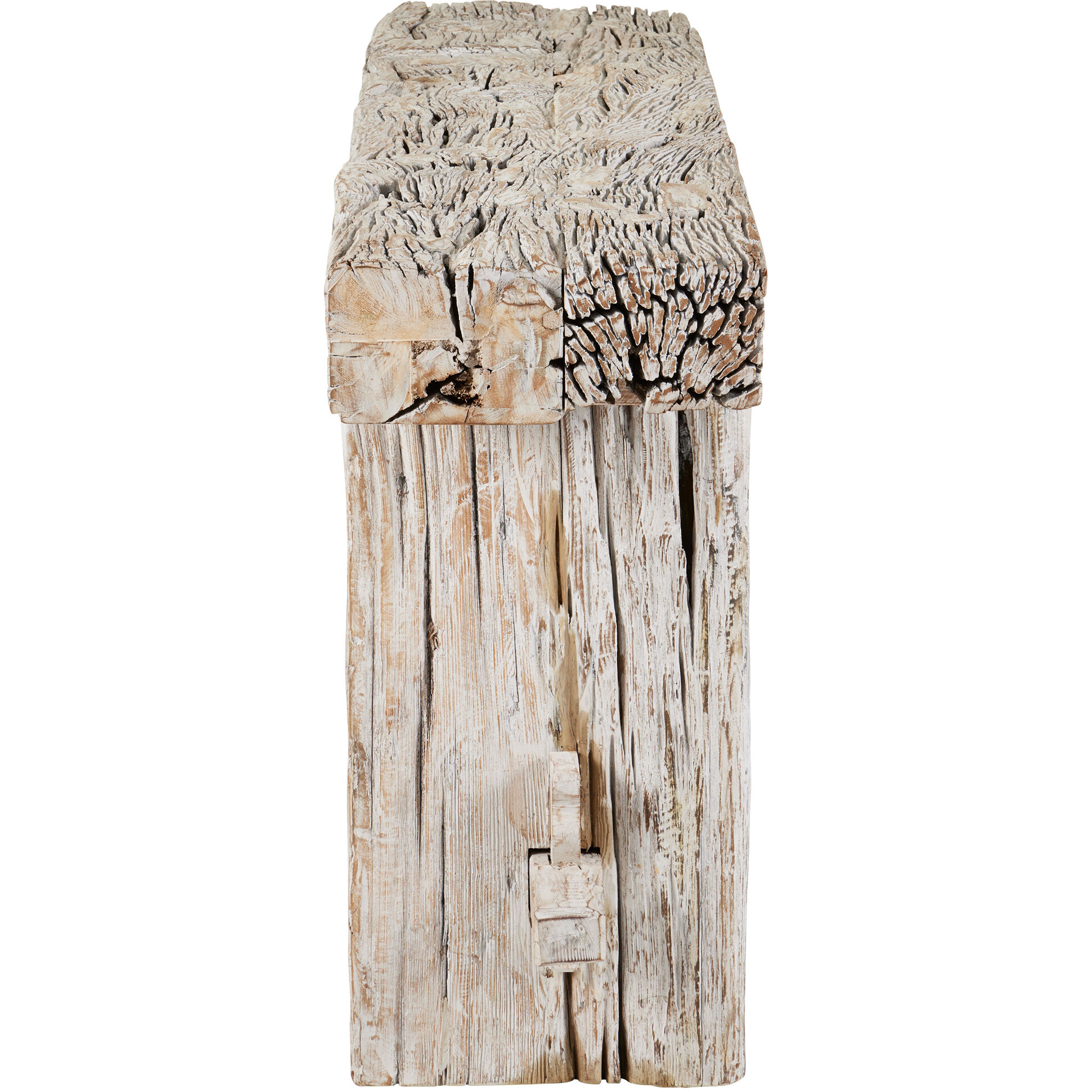 Holland 68 inch Whitewash Console Table