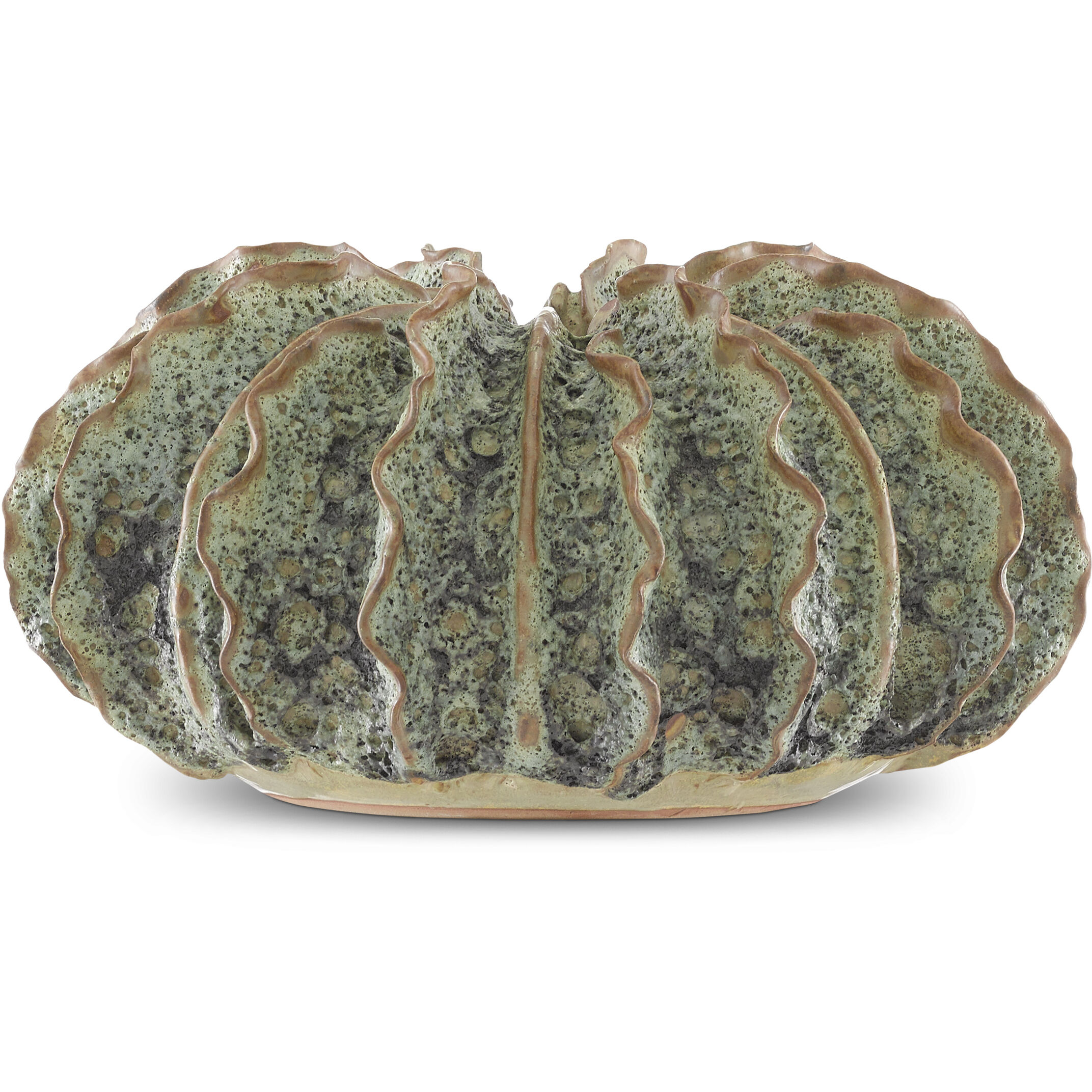 Sunken Boat 13.25 X 6.75 inch Wings Vase