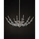 Abberton 4 Light 31 inch Polished Nickel Chandelier Ceiling Light