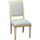 Ines Ivory and Antique Gold Chair