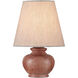 Piccolo 9 inch 25.00 watt Natural Rose Mini Table Lamp Portable Light