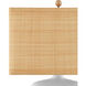 Musing 31.5 inch 150 watt White/Natural Table Lamp Portable Light