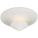 Empyrean 1 Light 18 inch Yeso Blanco Flush Mount Ceiling Light