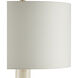 Osa 30.5 inch 150 watt Natural Bone Table Lamp Portable Light