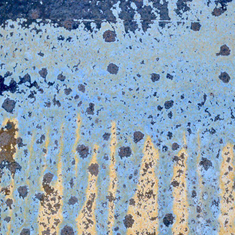 Capaci Greenish White/Blue Drip Planter