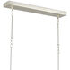 Middleton Linear Chandelier Ceiling Light, Rectangular