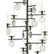 Sethos 12 Light 28 inch Old Iron Chandelier Ceiling Light, Large