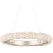 Iconoclast 1 Light 32 inch Contemporary Silver Leaf/Contemporary Silver/Natural Chandelier Ceiling Light