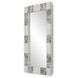 Elena 40 X 28 inch White and Brown with Mirror Mirror