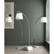Cloister 70 inch 75 watt Oil Rubbed Bronze/White Floor Lamp Portable Light