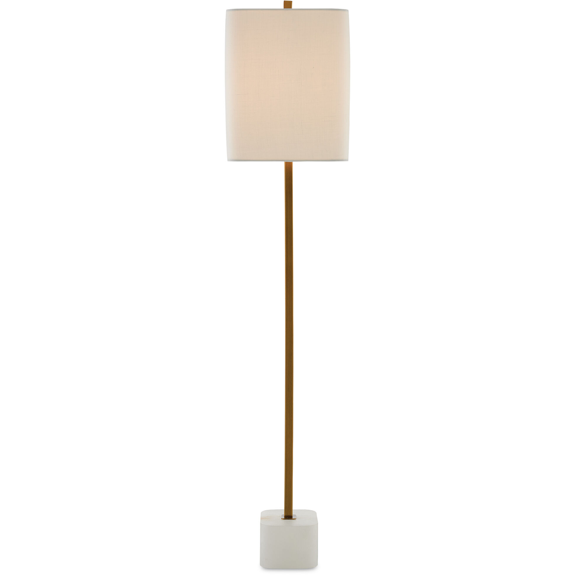 Felix 39.75 inch 100 watt Natural/Antique Brass Table Lamp Portable Light