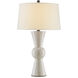 Upbeat 31 inch 150 watt Antique White Table Lamp Portable Light