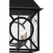 Ripley 3 Light 14.13 inch Midnight Outdoor Hanging Lantern, Large