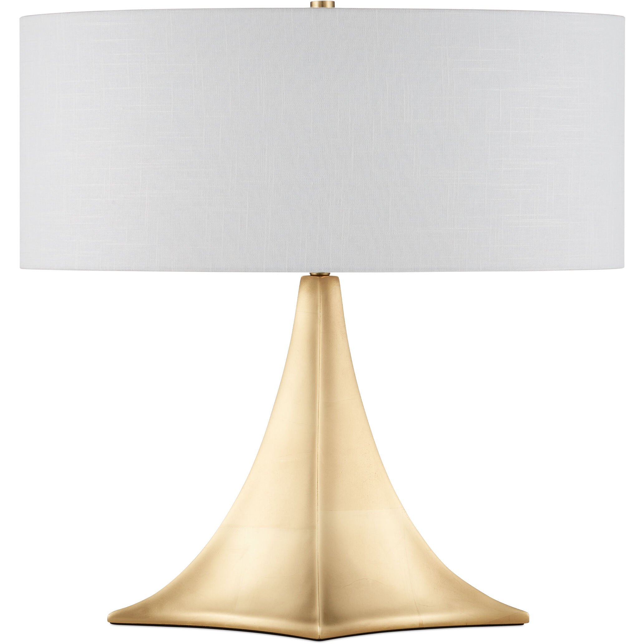 Cassia 25 inch 60.00 watt Gold Leaf Table Lamp Portable Light