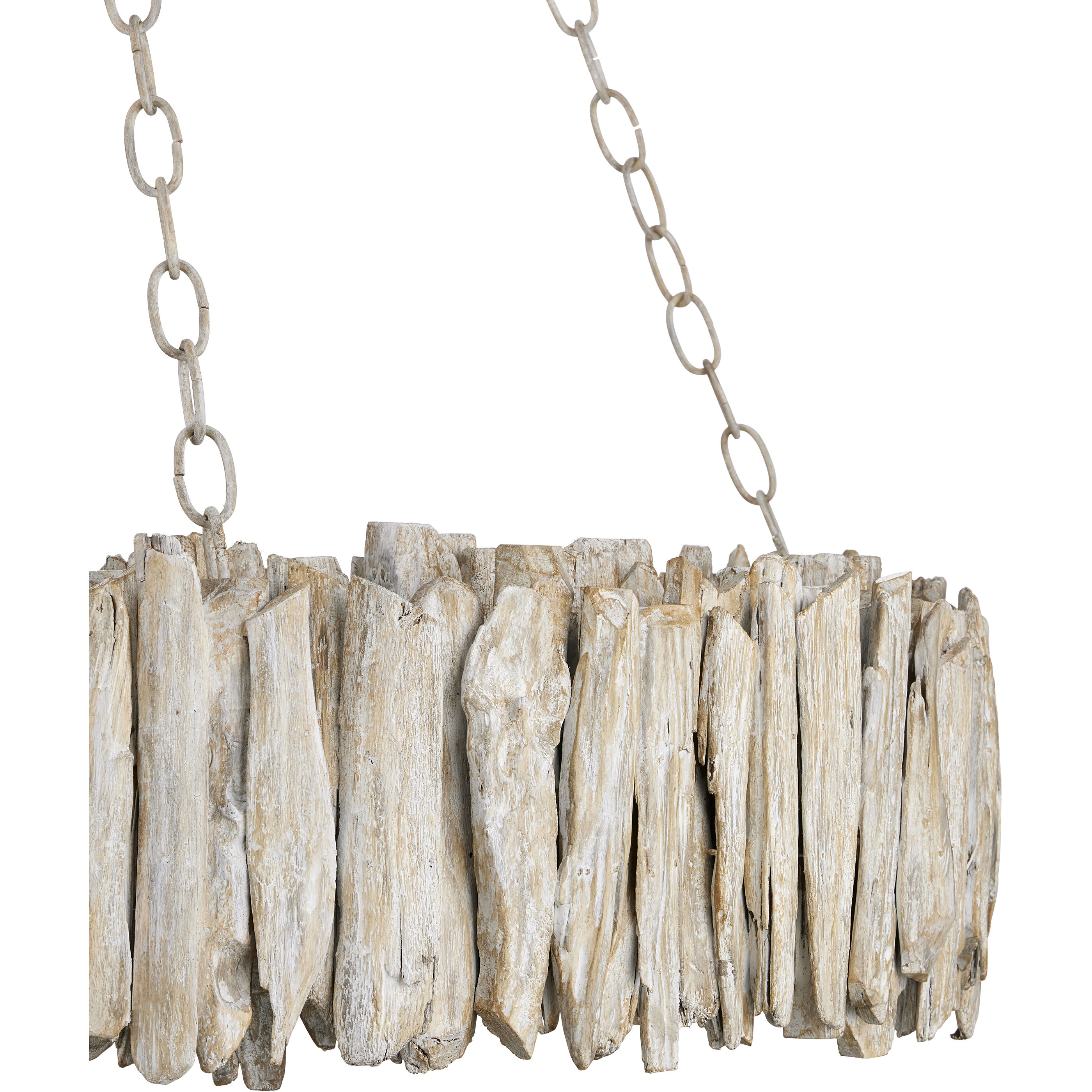 Driftwood 8 Light 39 inch Whitewash Chandelier Ceiling Light