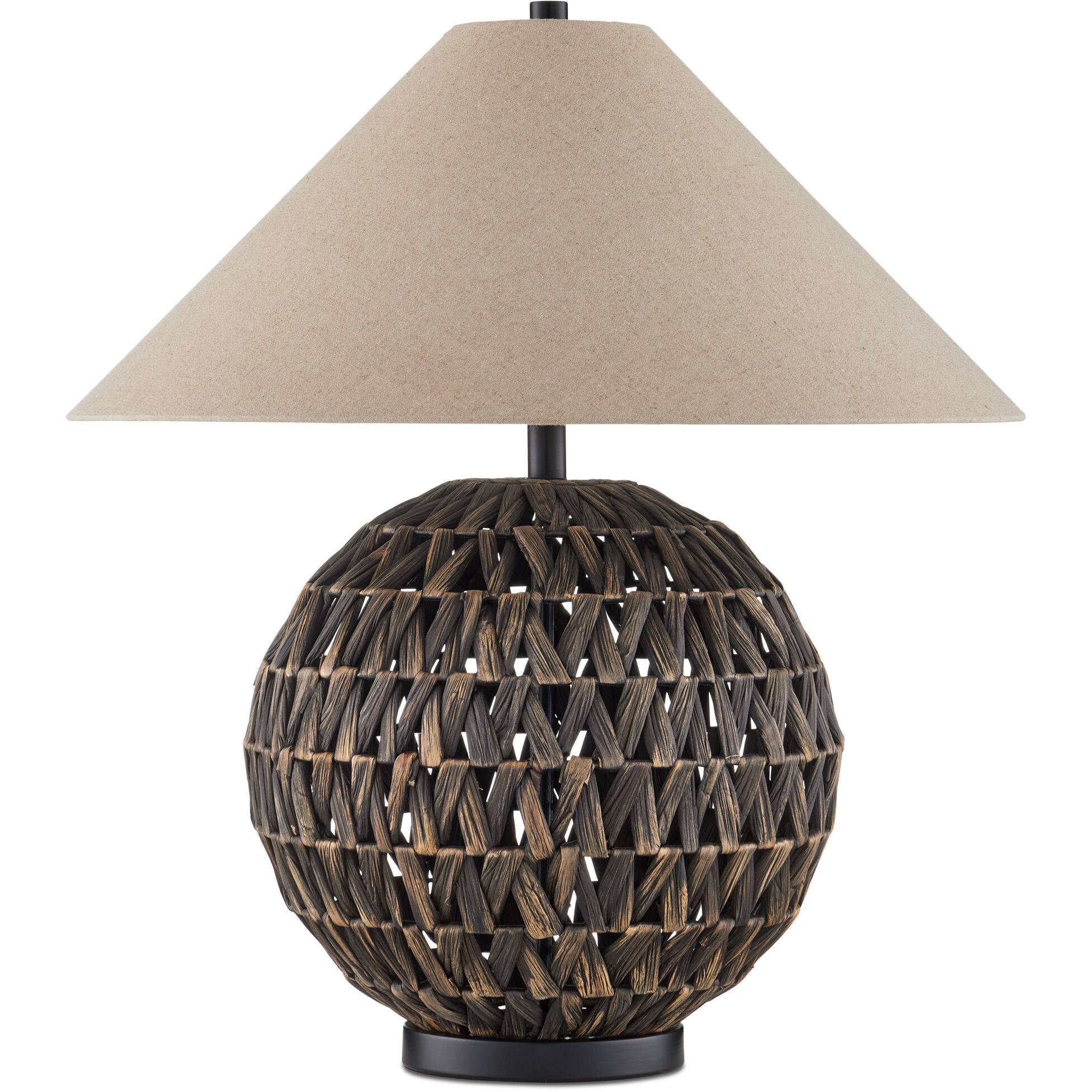 Casimer 26 inch 150 watt Black Table Lamp Portable Light