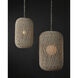 Cocoon 1 Light 15.5 inch Cream/Vanilla Pendant Ceiling Light, Medium