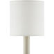 Grasscloth Off-White Drum Chandelier Shade