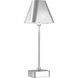 Gadabout 20 inch 2.80 watt Polished Nickel Cordless Table Lamp Portable Light