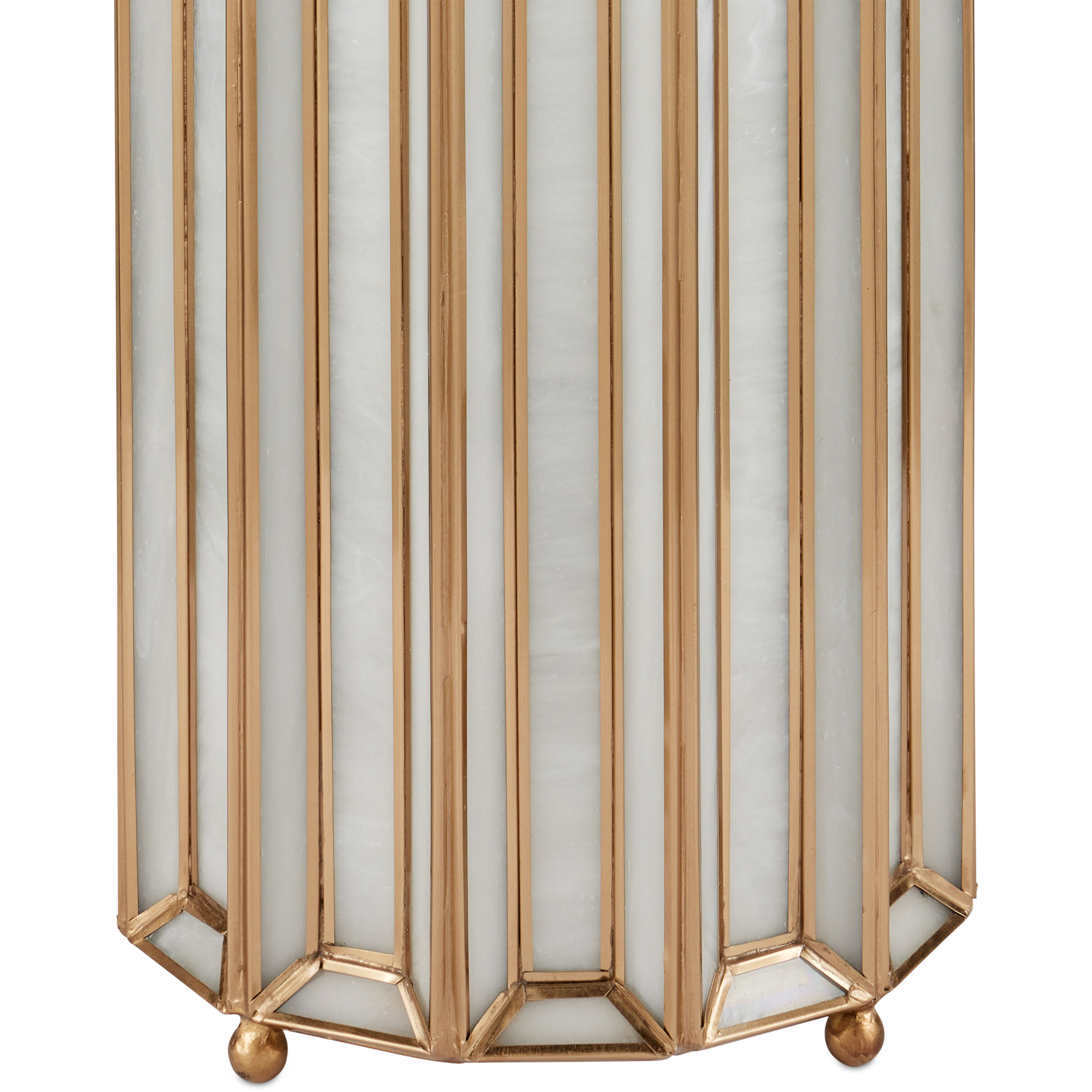 Daze 20.25 inch 60 watt White/Antique Brass Table Lamp Portable Light