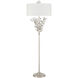 Forget-Me-Not 66 inch 100.00 watt Clear/Silver Leaf Floor Lamp Portable Light