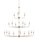 Nottaway 18 Light 60 inch Pyrite Bronze Chandelier Ceiling Light