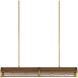 Woodbine Linear Chandelier Ceiling Light